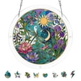 thumbnail image 1 of CaiYueKe Acrylic Puzzle Pendant Sunshade Window Hanging Plate Decorative Home Decor Stained Glass Style Window Art for Privacy Sun Protection Indoor Outdoor Window Decor Modern Hanging Ornament, 1 of 9