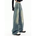 thumbnail image 4 of EMMIOL Women's Baggy Jeans High Waist Barrel Jeans Y2K Vintage Wide Leg Fit Jeans 90s Boyfriend Streetwear Denim Pants, 4 of 6