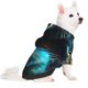 thumbnail image 2 of Fotbe Neon Spectrum Cat Portrait Sudadera con Estampado para Perros Pequeños – Suéter con Capucha para Mascotas, Tela Suave de Forro Polar con Bolsillo-XX-Large, 2 of 7