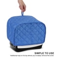 thumbnail image 2 of PULLIMORE 2 Slice Quilted Toaster Cover For Toaster Dust & Fingerprint Protection Kitchen Appliance Dust-proof Cover (Blue), 2 of 9