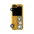thumbnail image 3 of Funda de teléfono con dibujos animados en 3D de Peanuts, Snoopy y Charlie Brown para Samsung Galaxy Z Flip 6, 5, 5G, 4, 3, funda de silicona suave con cordón, 3 of 5
