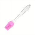 thumbnail image 1 of 1 Pc Transparent Handle Silicone Oil Brush, Baking Tool, Small Split Baking Brush, Barbecue Brush,High Temperature Resistant Silicone Brush, Portable Barbecue Oil Brush, For Cake Baking Cooking BBQ K, 1 of 5