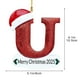 thumbnail image 3 of Adornos navideños, 26 letras, adornos colgantes para árbol de Navidad, adornos navideños personalizados, adornos navideños DIY, decoración navideña, decoración colgante para árbol de Navidad, artículo, 3 of 6