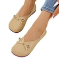 thumbnail image 4 of EKVAHL Ballet Flats for Women, Round Toe Mary Jane Ballet Flats with Bow, Wide Widths Non-Slip and Comfortable Womens Shoes, Wedding School Party Dressy Ballet Flats, 4 of 6