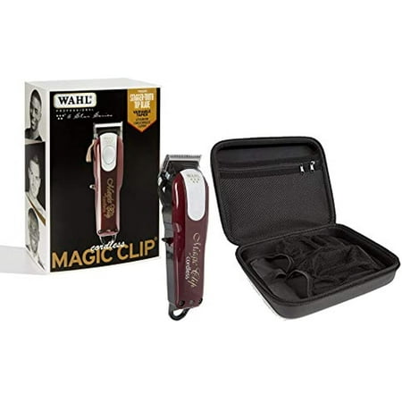 Wahl Professional 5-Star Cord/Cordless Magic Clip #8148 with Travel Case #90728