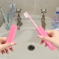 thumbnail image 4 of Adult Rainbow Portable Small Cute Travel Colorful Storage Toothbrush 5pc, 4 of 6