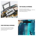 thumbnail image 5 of Fotbe Hawaiian Ship Dolphin Luggage Cover Protector,Suitcase Protector,Scratch and Dirt Resistant,Fits 18-32 Inch Luggage-X-Large, 5 of 9