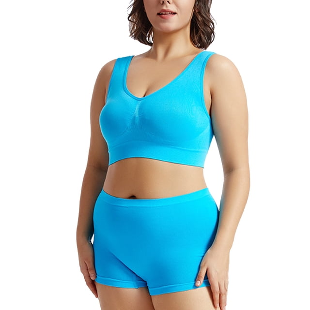 Conjunto de lencería floral de encaje para mujer - Dos piezas: sujetador y braguitas - Diseño sexy de poliéster - Ropa de dormir para la noche de bodas - Tallas S-XXXXXL