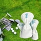 thumbnail image 5 of 3 piezas PU Golf Club Headcover diseñado para adaptarse a todas las maderas y protección de los conductores. Sharpla Cubierta de la cabeza del palo de golf, 5 of 8