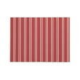 thumbnail image 4 of YFYANG Rectangular Polyester Table Cloth Red Stripes Table Cover for Indoor Outdoor Kitchen Restaurant Table Decoration Tablecloths，54" X 72", 4 of 9