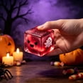 thumbnail image 4 of Halloween Ghost Squeeze Cube Slow Rising Fidget Ball Stress Relief Sensory Toy for Adults Anxiety Calming Aid, 4 of 8