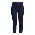 thumbnail image 5 of Time and Tru Women's Capri Jeggings, 23" Inseam, Sizes XS-3XL, 5 of 5
