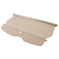 thumbnail image 2 of Ikon Motorsports Compatible with 11-21 Jeep Grand Cherokee Beige Tonneau Cover Rear Cargo Cover Retractable-PU, 2 of 7