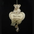 thumbnail image 2 of RESIN "BABY'S FIRST CHRISTMAS" BEAR W/HEART ORNAMENT, 2 of 2