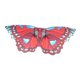 thumbnail image 2 of Capa de mariposa, capa para cosplay, disfraz, juego de mascarada, disfraces, decoración, fiesta Rojo, 2 of 9