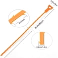 thumbnail image 2 of Hair Drain Clog Remover Drain and Snake Cleaning Tool (3pcs 20inch), 2 of 5