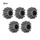 thumbnail image 4 of Matsuzay Bolas de lana para lavandería eficientes, fáciles de limpiar y no tóxicas, bolas para secadora, reutilizables Suministros de limpieza para el hogar gris 5 piezas, 4 of 6