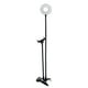 thumbnail image 1 of Lámpara de anillo LED Selfie Live con soporte para teléfono inteligente Tipo de clip Soporte para teléfono con luz de mesa regulable (Negro), 1 of 5