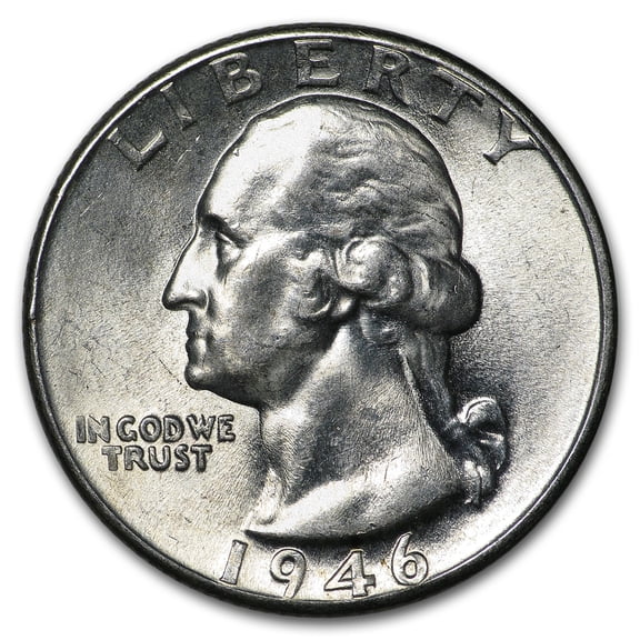 1946-D Washington Quarter BU