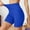 Biker Shorts-27Dark Blue, variant on Biker Shorts for Women Tummy Control Ribbed Seamless High Waisted Pull on Yoga Shorts Mid Thigh Fitted Compression Biker Shorts Gym Workout Lounge Wear