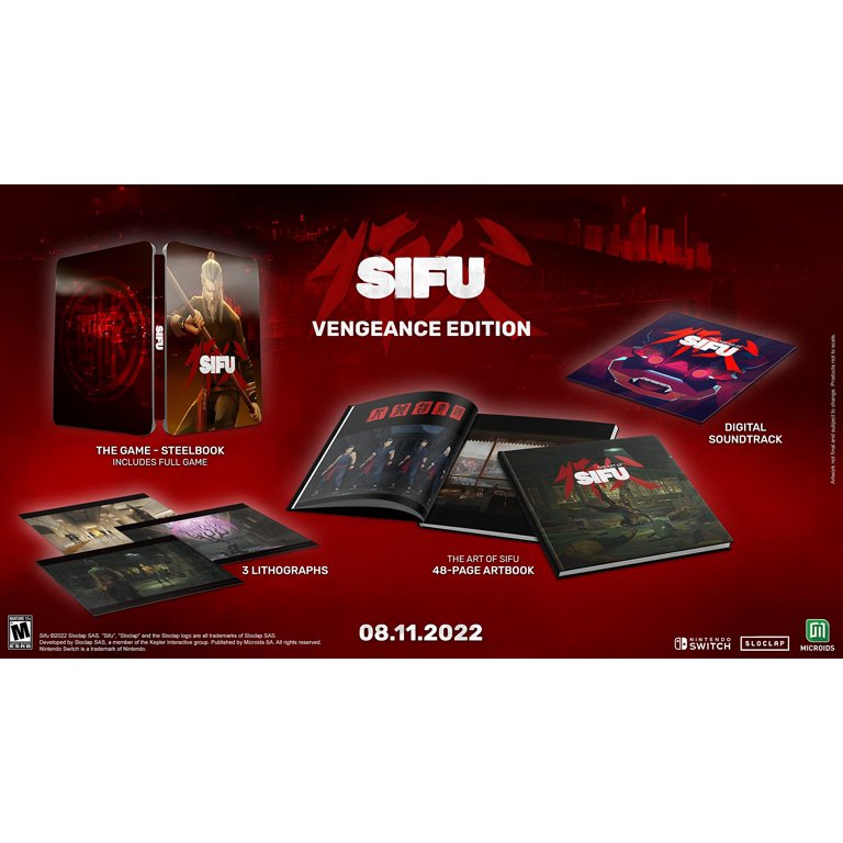 Nintendo Switch Sifu Vengeance Edition Sifu: Vengeance Edition Nintendo Switch - Walmart.com