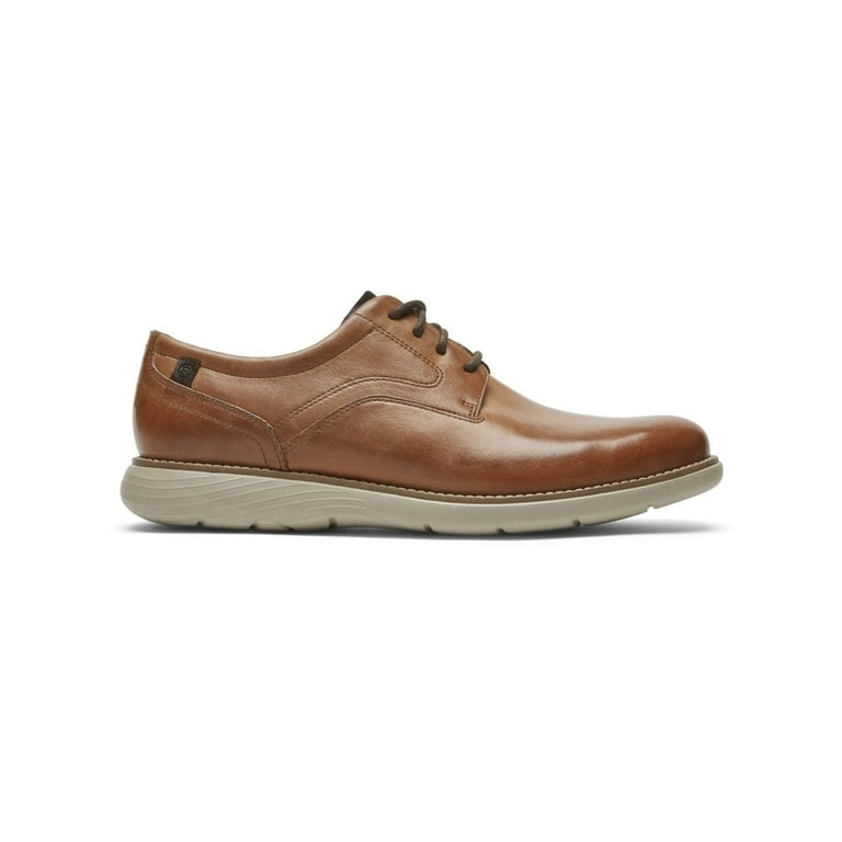 Rockport Men s Garett Plain Toe Oxford Shoes Caramel CI6143