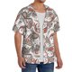 thumbnail image 2 of Balery Paisley Floral Camisa Casual de Manga Corta con Botones para Hombre, Texturizada, Estilo Cubano, para Playa, Verano-X-Large, 2 of 5