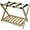 Natural, variant on Luggage Rack, Walnut, Solid Wood