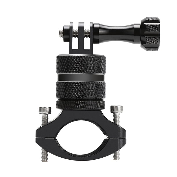 Soporte de cámara de aleación de aluminio para bicicleta, barra delantera, manillar, poste de asiento, soporte para cámara, rotación de 360 grados tholdsy DZ5554-03B