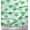 Green, variant on Soimoi Black Cotton Duck Fabric Artistic Floral & Scale Geometric Decor Fabric Printed Yard 42 Inch Wide