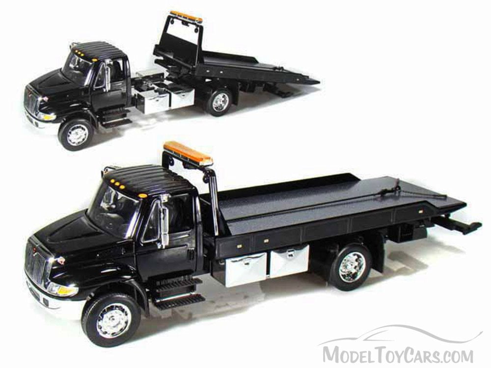 toy flatbed tow truck