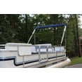 thumbnail image 5 of New NAVY BLUE Vortex Pontoon / Deck Boat 4 Bow Bimini Top 12' Long, 97-103" Wide, 54" High, Complete Kit, Frame, Canopy, and Hardware (FAST SHIPPING - 1 TO 4 BUSINESS DAY DELIVERY), 5 of 7