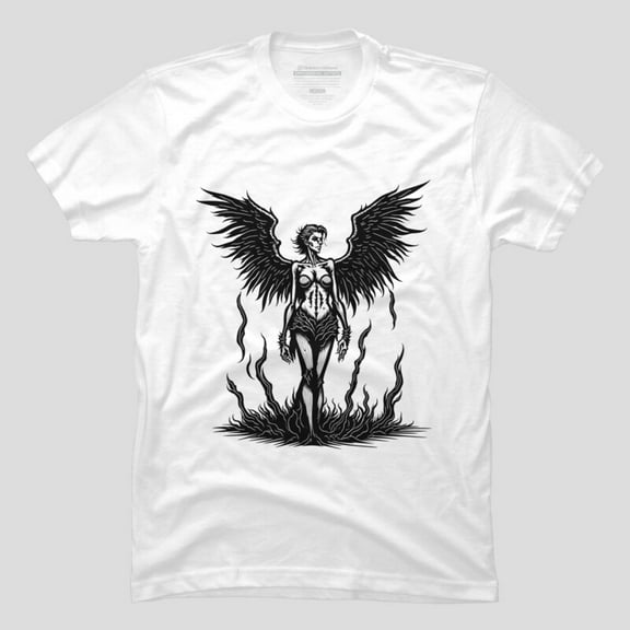 Grey Space Wolf Sci-Fi Animal Graphic T-shirt M2985172, Up to Size 5XL