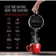 thumbnail image 2 of Chefman 1.7 Liter Electric Glass Tea Kettle with One Touch Easy Operation - Black, New, 2 of 7