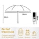thumbnail image 4 of Mini paraguas de viaje, sombrilla compacta, ligera y portátil, protección UV para sol y lluvia, 4 of 5