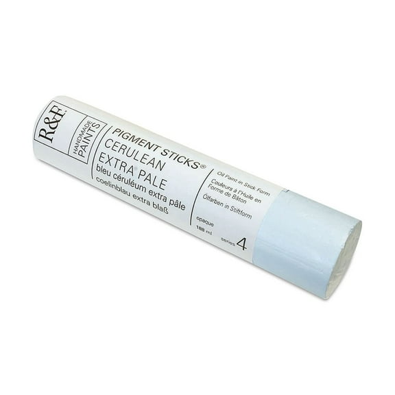 R&F Handmade Paints 2246 Oil Pigment Stick 188ml Cerulean Extra Pale