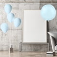 thumbnail image 3 of 100 Inflatable Balloons Pollution-free Natural Latex Blue Balloons Birthday, 3 of 6