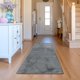 thumbnail image 2 of Alfombra Runner de Peluche Jinchan 61x152 cm Suave Antideslizante Gris, 2 of 8
