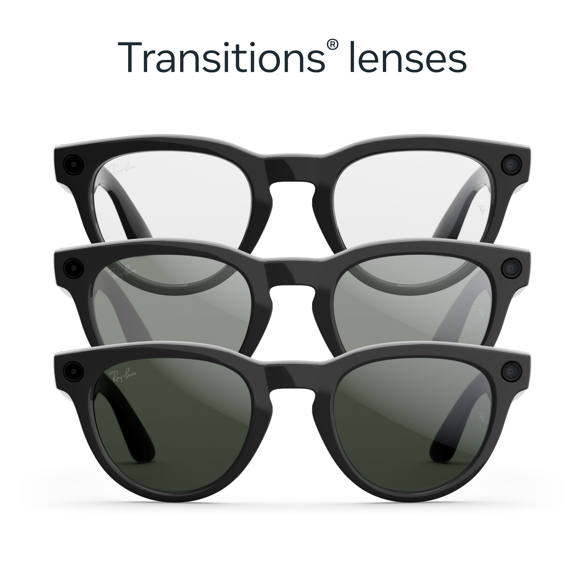 Shiny Black, Transition Green Lenses