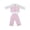 Pink, variant on 18 Inch Doll Rainy Day Outfit Set for American Dolls
