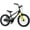 Black, variant on RoyalBaby EZ Kids Bike Easy Learn Balancing to Biking 16 Inch Balance & Pedal Bicycle Instant Assembly for Boys Girls Ages 4-7 Years Yellow