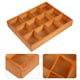 thumbnail image 4 of Organizador de madera para cajones de calcetines: caja de almacenamiento con divisor para ropa interior, 12 compartimentos, armario organizador para calcetines, corbatas y cinturones., 4 of 6