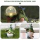 thumbnail image 3 of Old Man Resin Ornament for Decoration 1Pcs Solar Energy Resin Figurine, 3 of 4