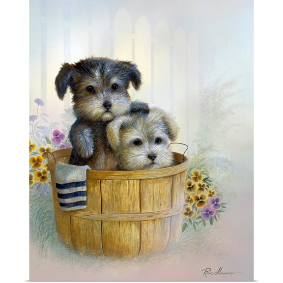 Great BIG Canvas | Rolled Ruane Manning Poster Print entitled Brotherly Love
