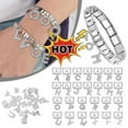 thumbnail image 1 of Bracelet Modulaire Italien Adapté à Tous les Bracelets Italiens-9mm - Caractères A-Z., Neuf, 1 of 7