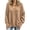 Khaki, variant on Wenini 2026 Women's V Neck Loose Long Sleeve Knit Pullover Sweater Fall Trendy Casual Sweater Top
