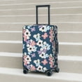 thumbnail image 5 of Yiaed Flowers Print Travel Luggage Cover Suitcase Protector Fits 18-32 Inch Luggage Wheel Covers Patterned Elastic Luggage Anti-scratch（No luggage）-Small, 5 of 5