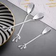thumbnail image 5 of Mini diseño de rama de té de café/cuchara de café/tenedor de fruta/herramienta de cocina/cuchara de regalo/12 piezas JFHHH pequeña, 5 of 5