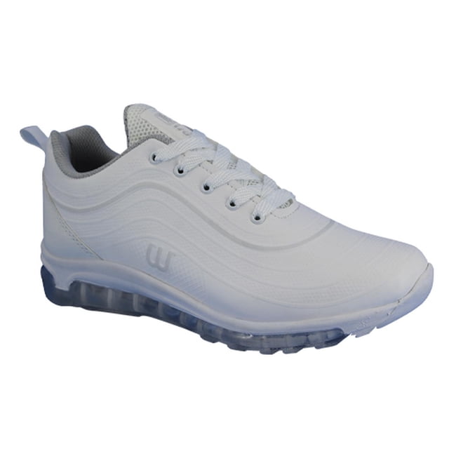 Tenis Niño Wisdom Escolar Deportivo blanco 25