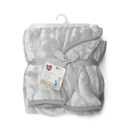 Parent's Choice Extra Soft Royal Plush Blanket, Grey